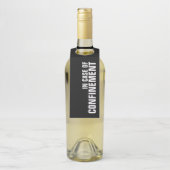 IM FALLE DER BEGRÜNDUNG FLASCHENANHÄNGER (Auf Flasche)