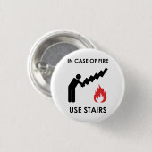 Im Falle der Feuer-Gebrauchs-Treppe Button (Vorne & Hinten)