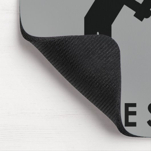 Im Falle der Feuer-Gebrauchs-Treppe Mousepad (Ecke)