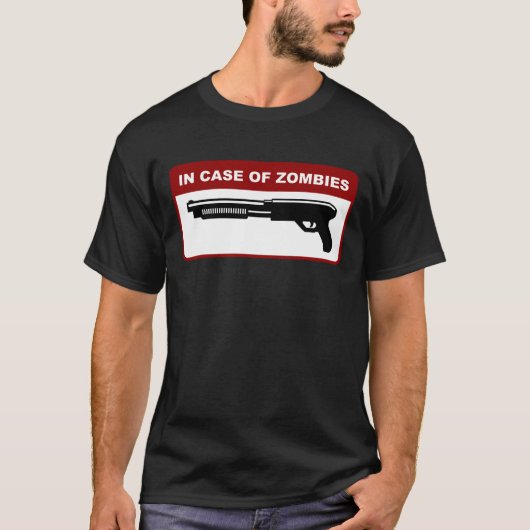 Im Falle der Zombies T-Shirt (Vorderseite)