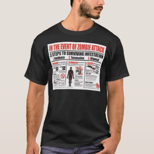 Im Falle des Zombie-Angriffs: T-SHIRT
