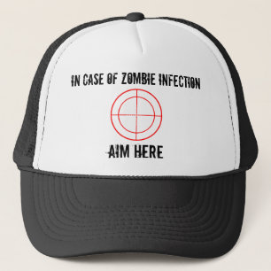 Im Falle des ZOMBIE Infektionshutes Truckerkappe