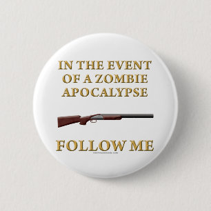 Im Falle einer Zombie-Apokalypse Button