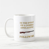 Im Falle einer Zombie-Apokalypse Kaffeetasse (Links)