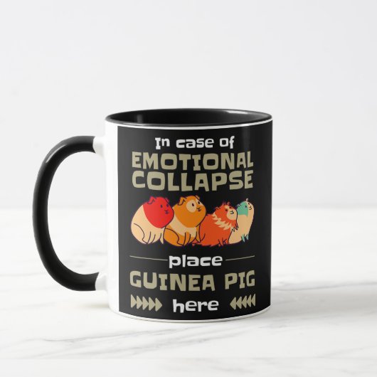 Im Falle eines emotionalen Kollaps Guinea  Tasse (Links)