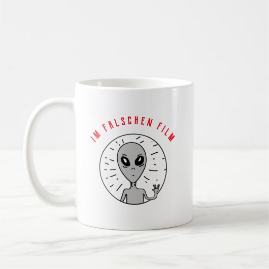 Im falschen Film UFO  Kaffeetasse (Links)