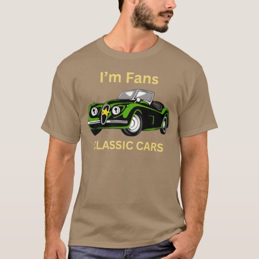 IM FANS KLASSIKER-AUTOS SHIRT Mädchen (Vorderseite)