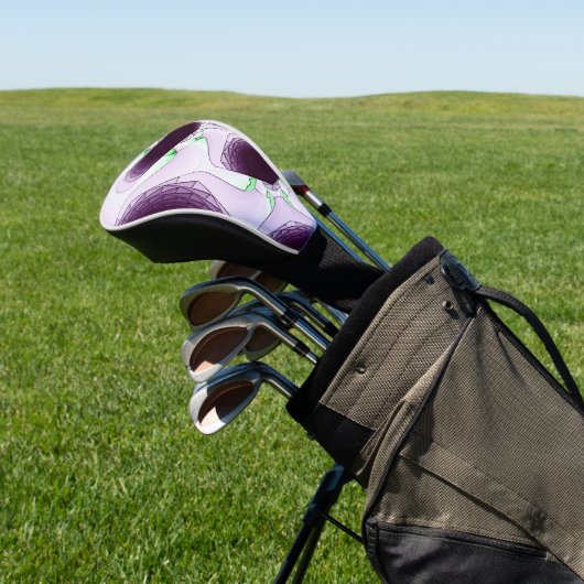 Im Farbton Violet Golf Headcover (In SItu)