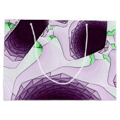 Im Farbton Violet Große Geschenktüte (Rückseite)