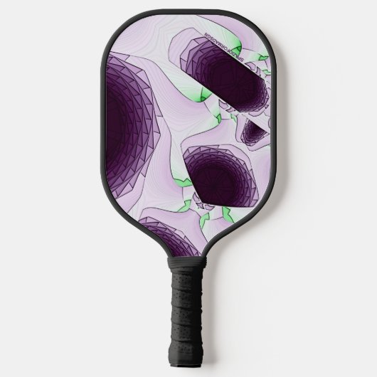 Im Farbton Violet Pickleball Schläger (Rückseite)