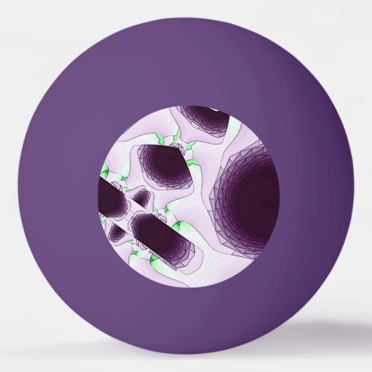 Im Farbton Violet Tischtennisball (Vorderseite)