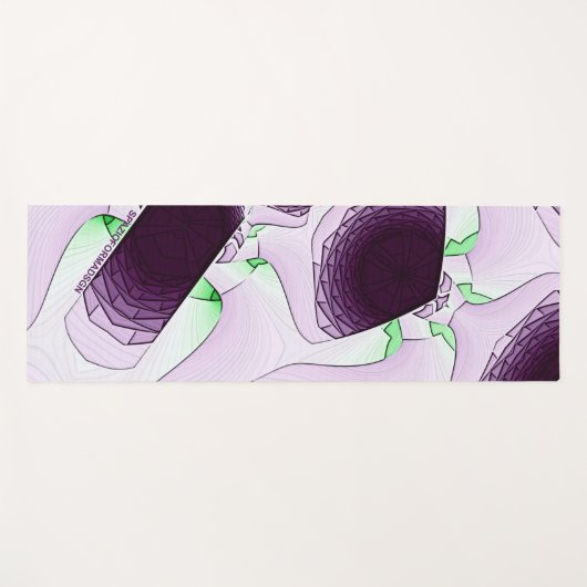 Im Farbton Violet Yogamatte (Vorderseite (Horizontal))