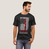 Im Februar gehen wir zu Red American Flag Herzerkr T-Shirt (Vorne ganz)