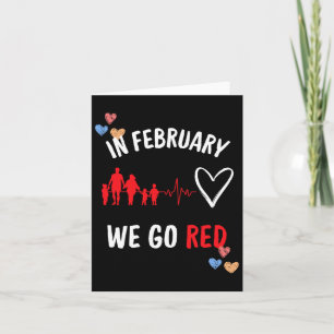 Im Februar gehen wir zum Monat der Roten Gesundhei Karte