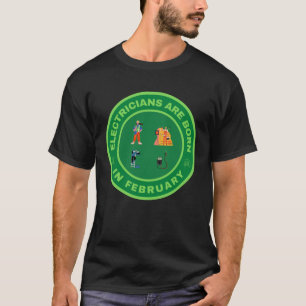 Im Februar sind die Elektrizitätsunternehmen im al T-Shirt