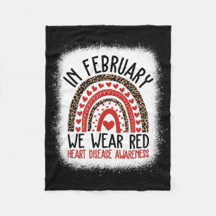 Im Februar tragen wir das Bewusstsein für die Rote Fleecedecke