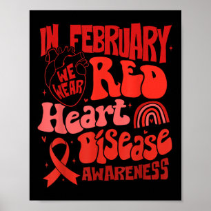 Im Februar tragen wir eine Bewusstseinsstörung des Poster
