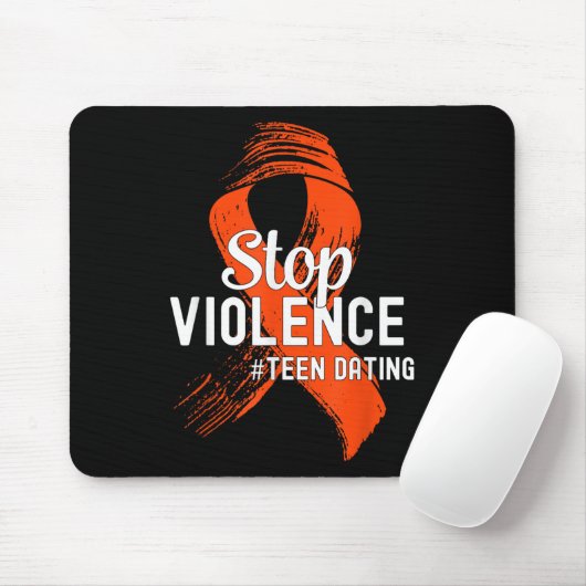 Im Februar tragen wir Orange Teen Verabredet Gewal Mousepad (Mit Mouse)