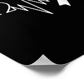 Im Februar wird das Bewusstsein für Herzkrankheite Poster (Ecke)