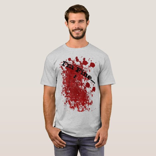 Im feinen, verwundet T-Shirt (Vorne ganz)