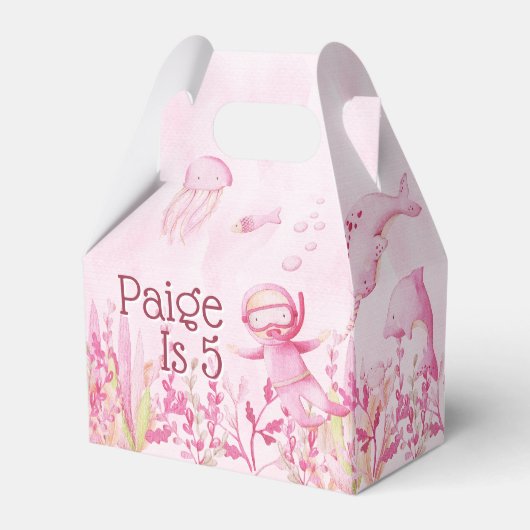 Im Feld "Sea Gastgeschenk" 🐠 "Benutzerdefinierte Geschenkschachtel (Vorderseite)