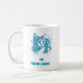 "Im Feline Good" Kaffeetasse (Links)