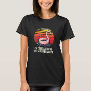 Im Fertigen Erwachsenen Lasse Mermaids Beach Bum T T-Shirt