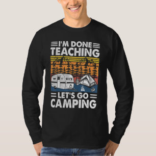Im Fertigen Unterrichten Lasse Go Camping Camper R T-Shirt