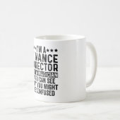 I'm Finance Director Not A Magician Funny Kaffeetasse (VorderseiteRechts)
