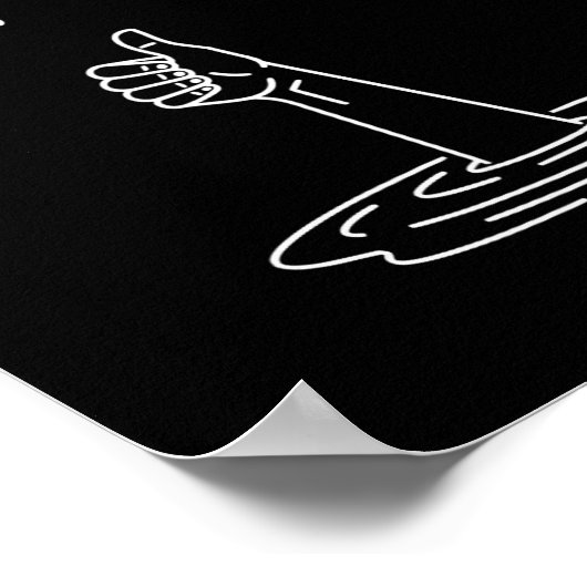 I'm Fine Drowning Sarcastic Humor Funny Saying Poster (Ecke)