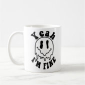 I'm Fine Mug-Tea Time Fun Design Gift Ideas Kaffeetasse (Links)