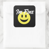 Im Fine Sticker (Tasche)