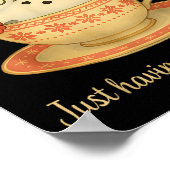 I'm Fine This Is Fine Just Having Meltdown Christm Poster (Ecke)