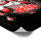 I'm Fine This Is Fine Just Having Meltdown Snowman Poster (Ecke)