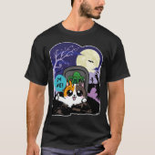 I'm fine with a zombie attack T-Shirt (Vorderseite)