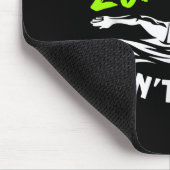 I'm Fine Zombies Can't Swim  Mousepad (Ecke)