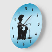 Im Fischereizentrum Große Wanduhr (Winkel)