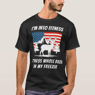 Im Fitness Fitness Hirsch in meinem Gefrierschrank T-Shirt