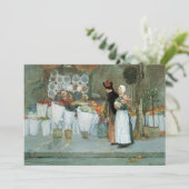 Im Florist von Childe Hassam, Vintage Kunst (Stehend Vorderseite)