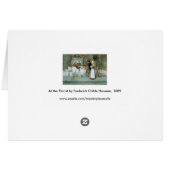 Im Florist von Childe Hassam, Vintage Kunst (Rückseite Horizontal)