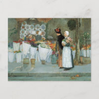 Im Florist von Childe Hassam, Vintage Kunst