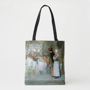 Im Florist von Childe Hassam, Vintage Kunst Tasche