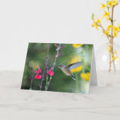 Im Flug Karte (Gelbe Blume)