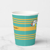 Im Flug Pappbecher (Rechts)