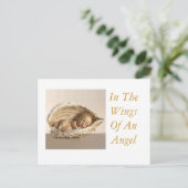 Im Flügel Postkarte (Stehend Vorderseite)