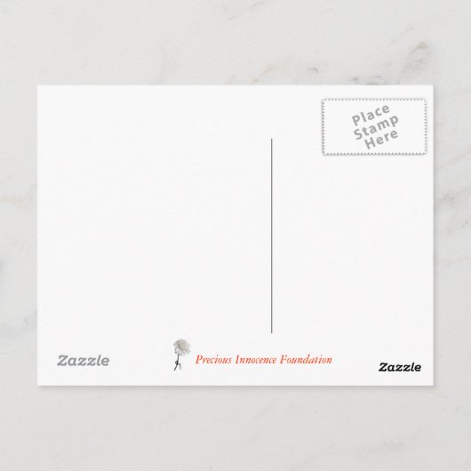 Im Flügel Postkarte (Rückseite)