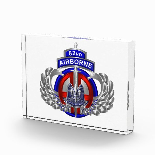 Im Flugzeug 82. Division Custom Wings  Fotoblock (Rechts)