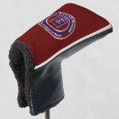 Im Flugzeug 82. Division Customized Design Golf Headcover (3/4 Vorderseite)