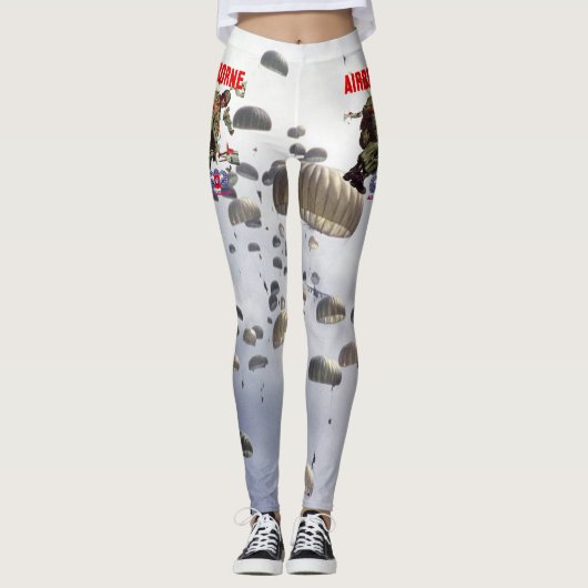 IM FLUGZEUG (82.) LEGGINGS (Vorderseite)