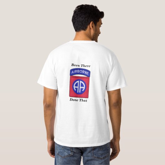 im Flugzeug ABN Vets LRP T-Shirt (Schwarz voll)
